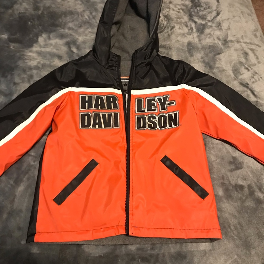 Boys Harley Davidson reversible jacket